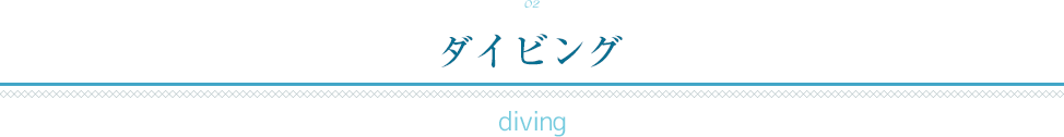 02 ダイビング diving